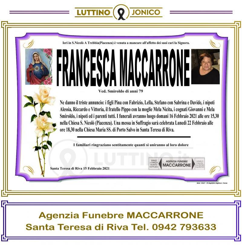 Francesca Maccarrone 